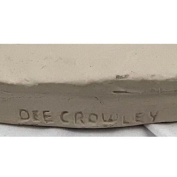 Vintage Austin Sculpture Dee Crowley Future Golfer Figure Beige Father Dad Son - Picture 6 of 8